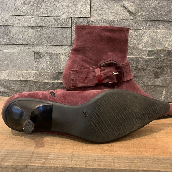 Roberto Vianni Suede Ankle Boots - Picture 8 of 8